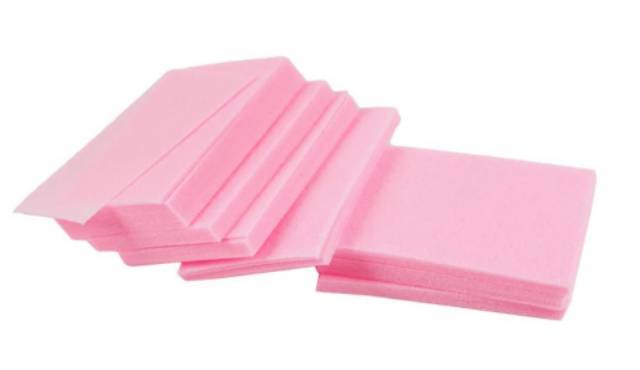 NAIL GEL COTTON REMOVER CLEANSER  KAPAS TIDAK BERSERAT PENGHAPUS  CAT KUKU KUTEX GEL kurleb 50pc