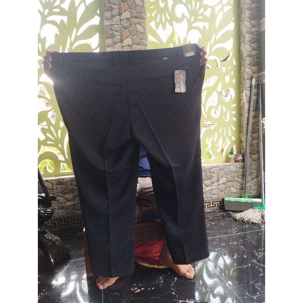 CELANA KERJA PRIA CELANA KAIN / FORMAL / BAHAN / KANTOR / JUMBO / CELANA BAHAN HITAM PRIA MURAH