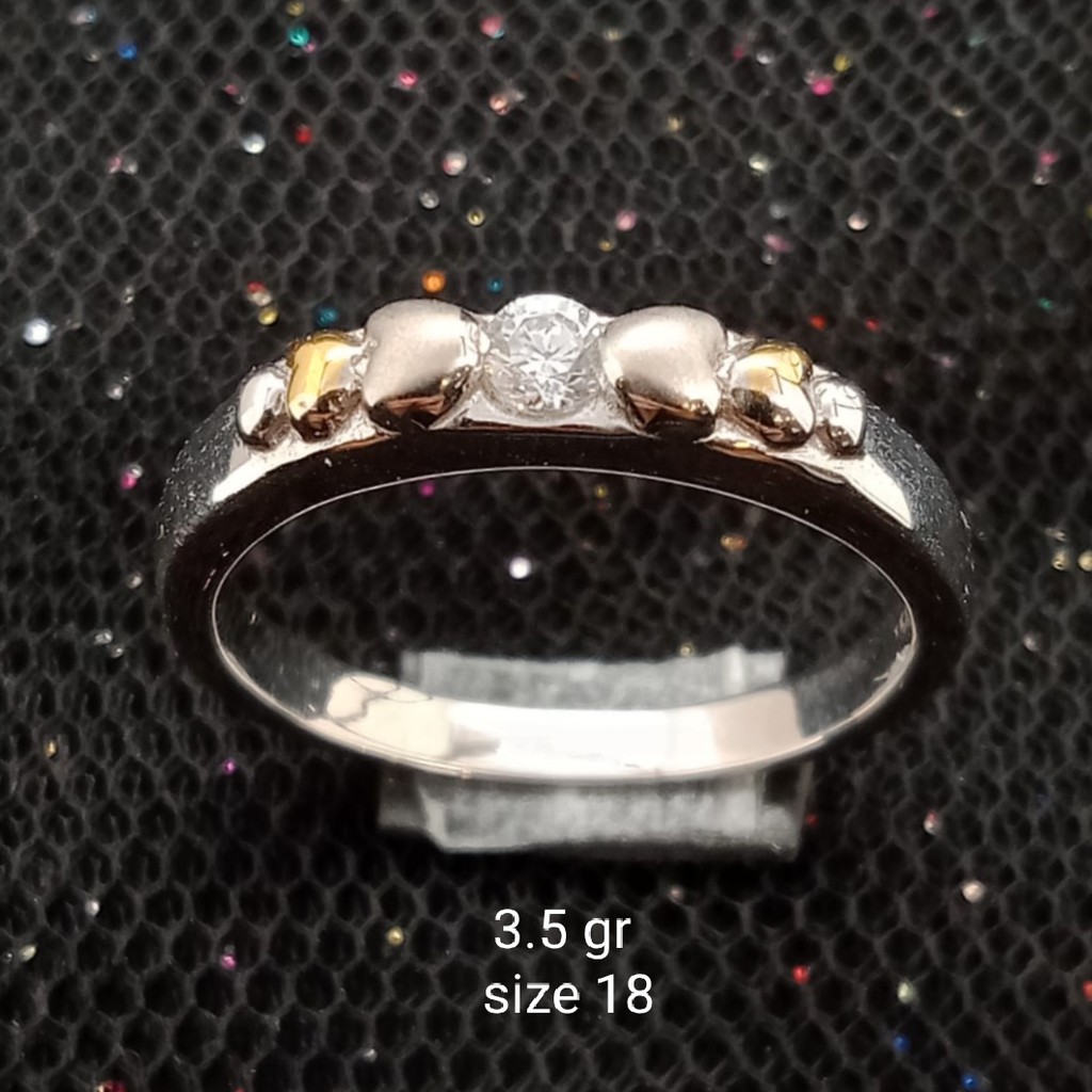 New Cincin Emas 17K - 3.5 gr Kadar 750 - 1522