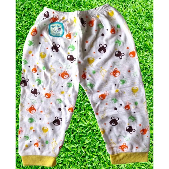 Celana Panjang KATUN Baby New Born TERDAFTAR SNI / Celena Panjang Bayi SE206 - Gramasi Tebal &amp; Halus