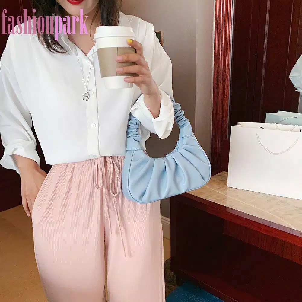 TSK - TAS WANITA LIPAT ELEGAN MURAH TAS BAHU WANITA