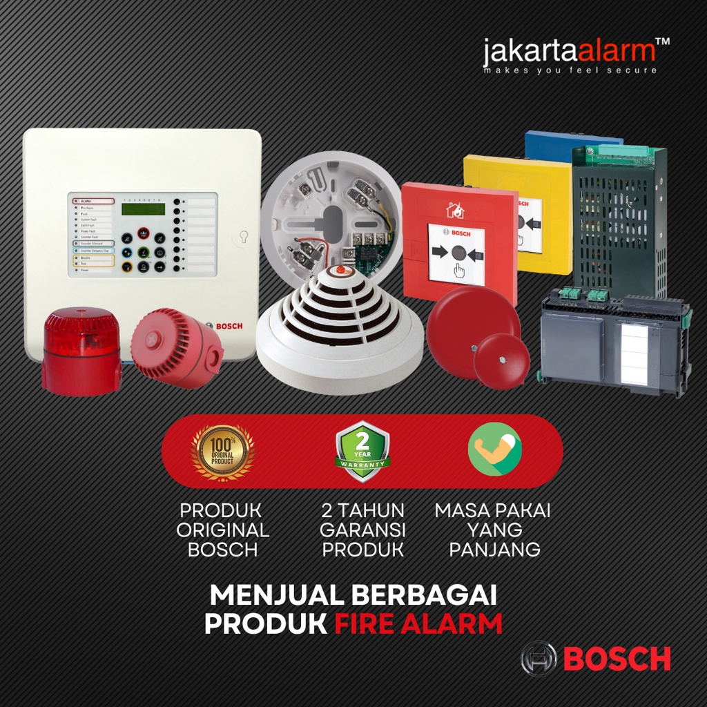 Jual Fire Alarm BOSCH Deteksi Kebakaran | Shopee Indonesia