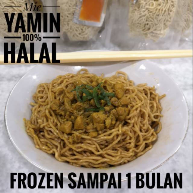 

Mie Yamin / Mie Ayam / Mie Frozen