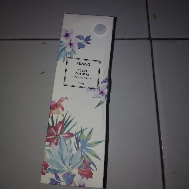 Miniso  Beauty Sewangi Pewangi Ruangan Diffuser Aromatherapy Pengharum Bunga 50ml