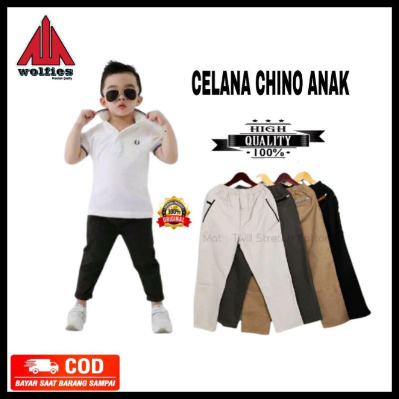 PROMO !! PILIH WARNA 1thn s/d 15thn CELANA CHINO ANAK PANJANG UMUR TERMURAH