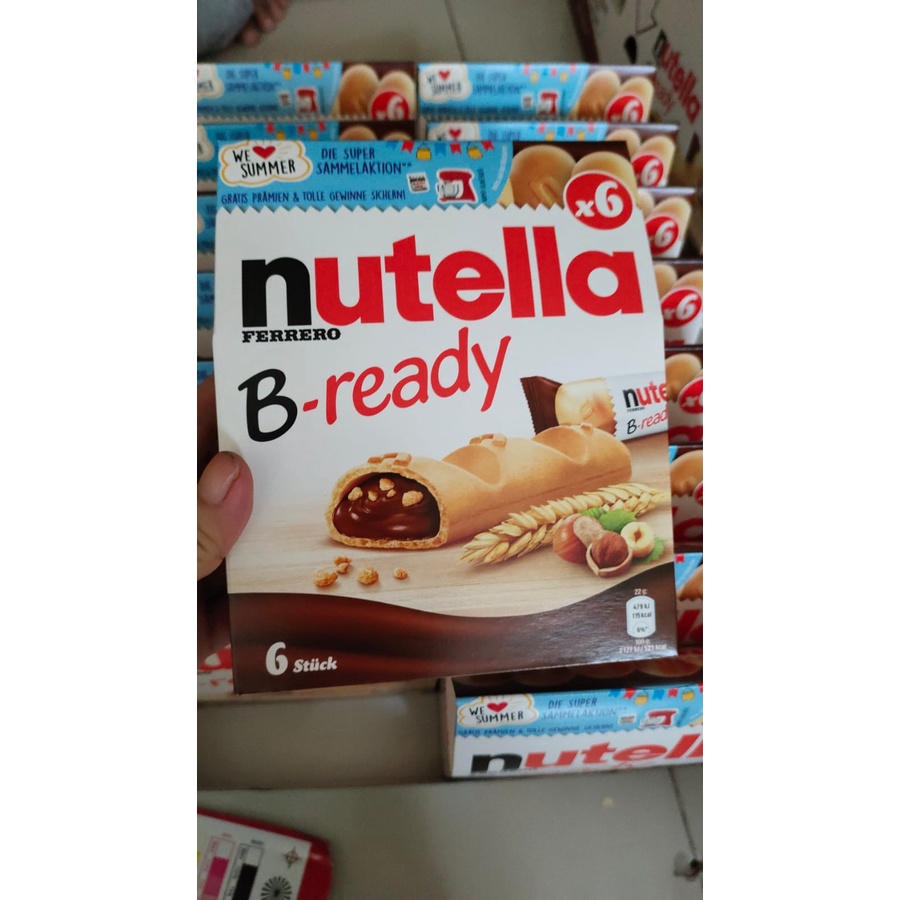 Nutella Bready B-ready isi 6