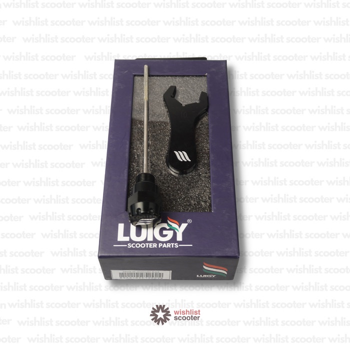 Tutup Oli Luigy Model Zelioni Vespa Sprint Primavera LX S GTS Hitam