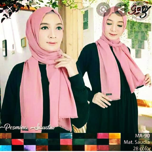 Jilbab Pashmina Saudia by Azara