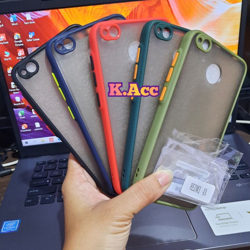 Xiaomi Redmi 4X Case Dove Slim Matte Fuze Macaron