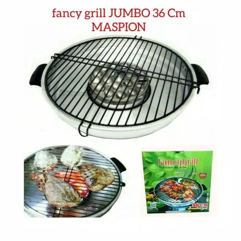 MASPION FANCY GRILL 36 JUMBO / PEMANGGANG BARA API PUTAR MASPION JUMBO 36 CM