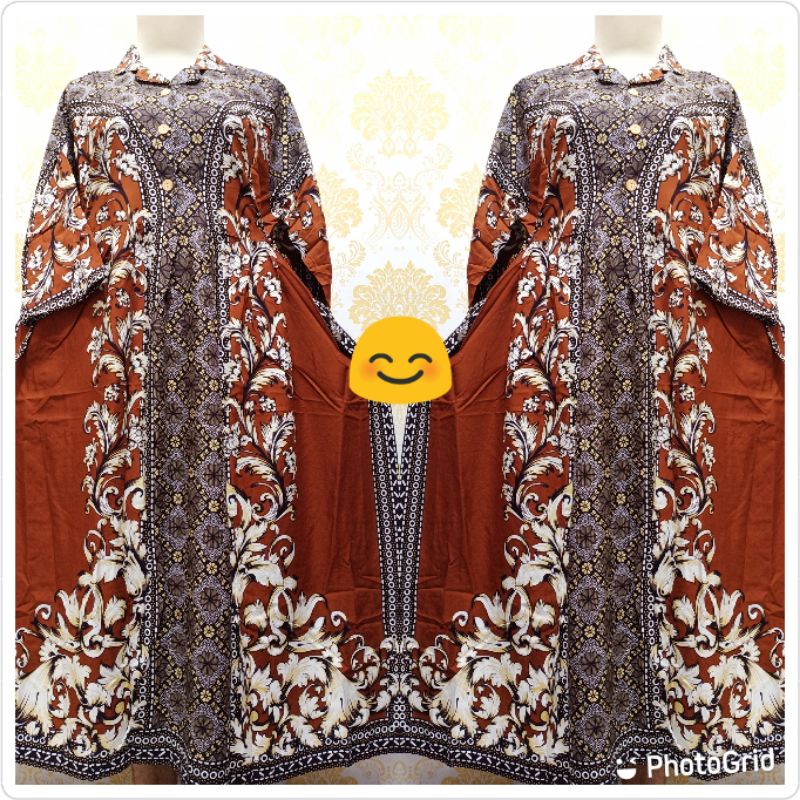 DASTER BABYDOLL KERAH TALI 0527 T3/4 " KARTIKA BATIK "