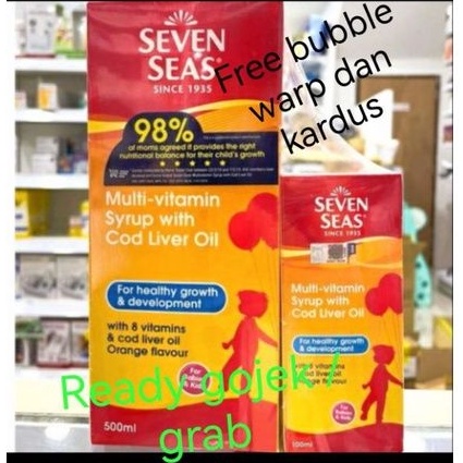 seven seas cod liver oil import malaysia 500ml+100ml