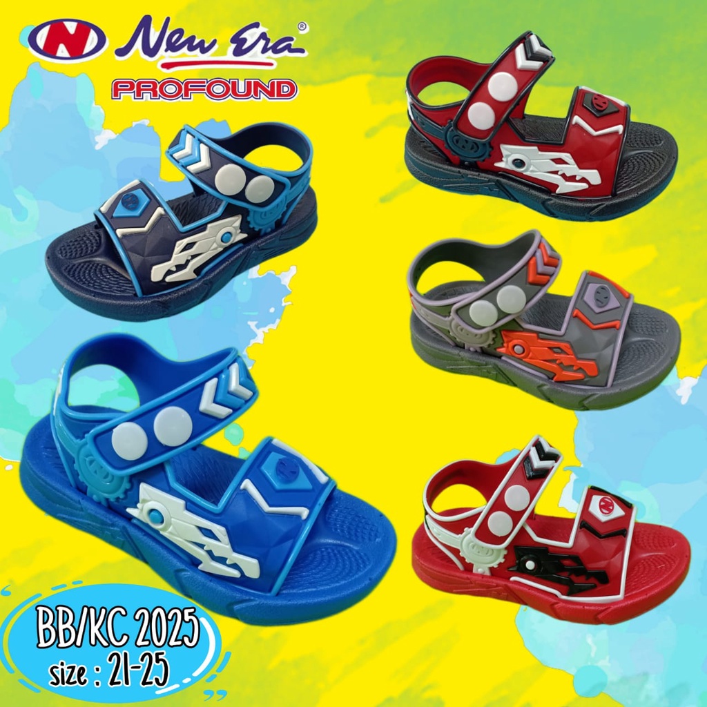 sogo NEW ERA BB/KC 2025 Sandal Gunung Anak Laki-laki New Era size 21-25