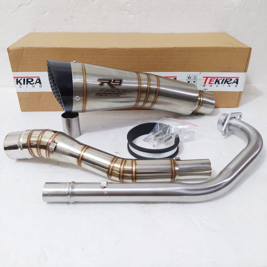 Knalpot R9 H2 Fulset All New Honda CBR 150R CBR150R CBR150 k45 k45r k45g k45a CB 150R CB150R CB150 1