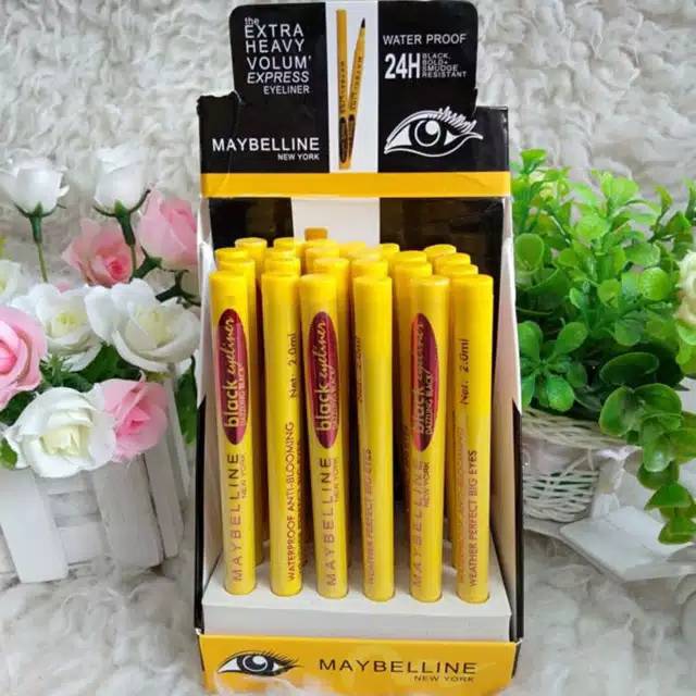 EYELINER SPIDOL MAYBELLINE KUNING ( ECER )