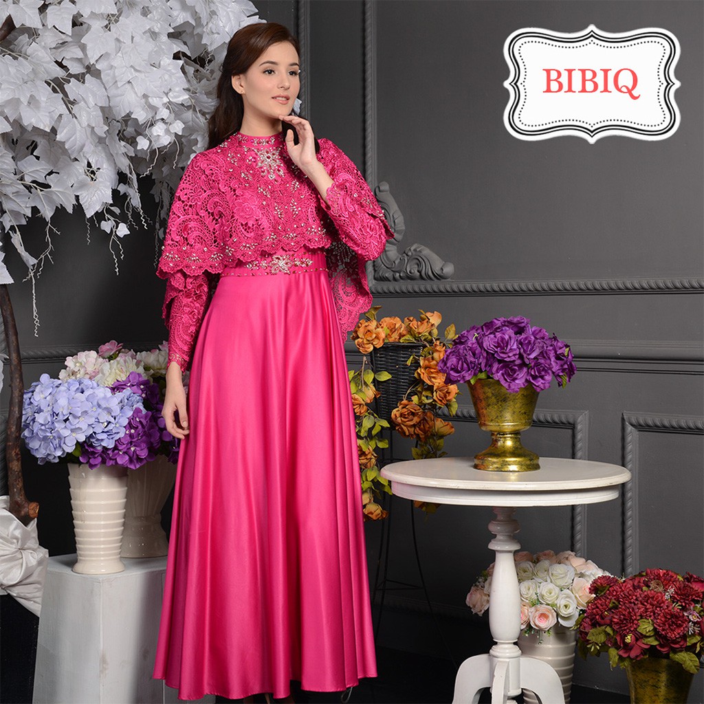 BIBIQ GAMIS BROKAT SATIN 38172