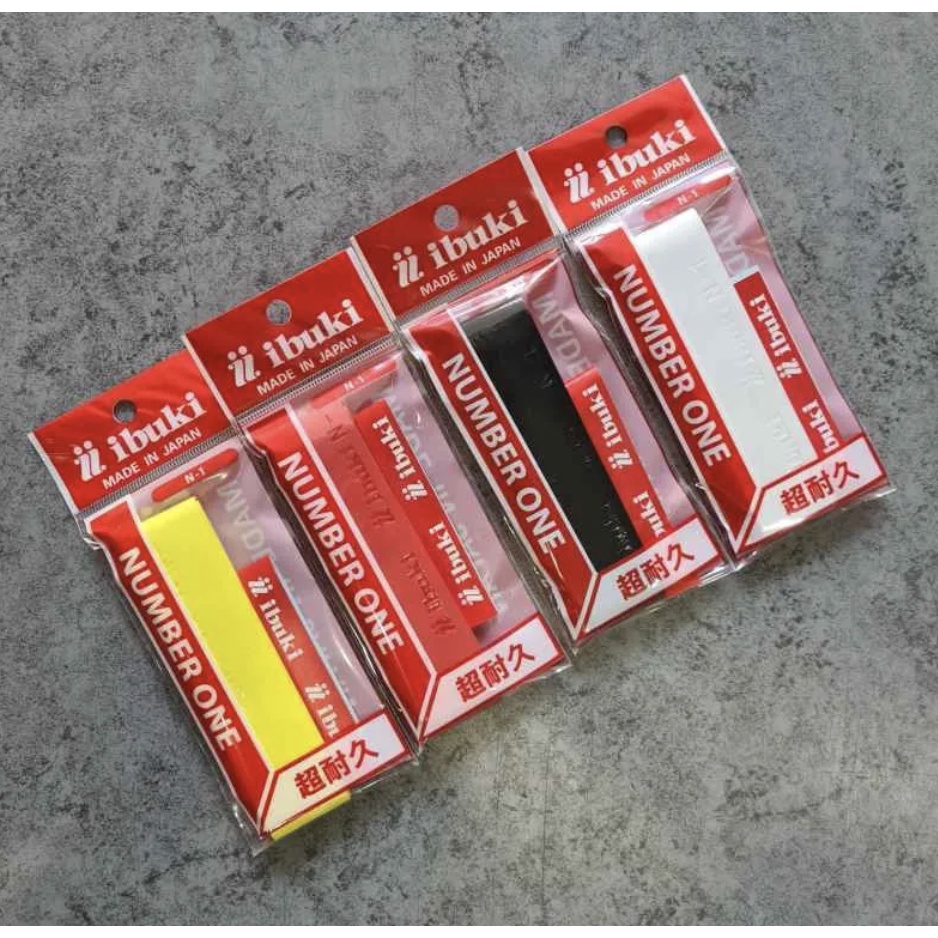 Grip Karet Badminton Ibuki Number One / Ibuki N1 / Ibuki NO1 / IBUKI NO 1 / Grip Karet Bulu Tangkis