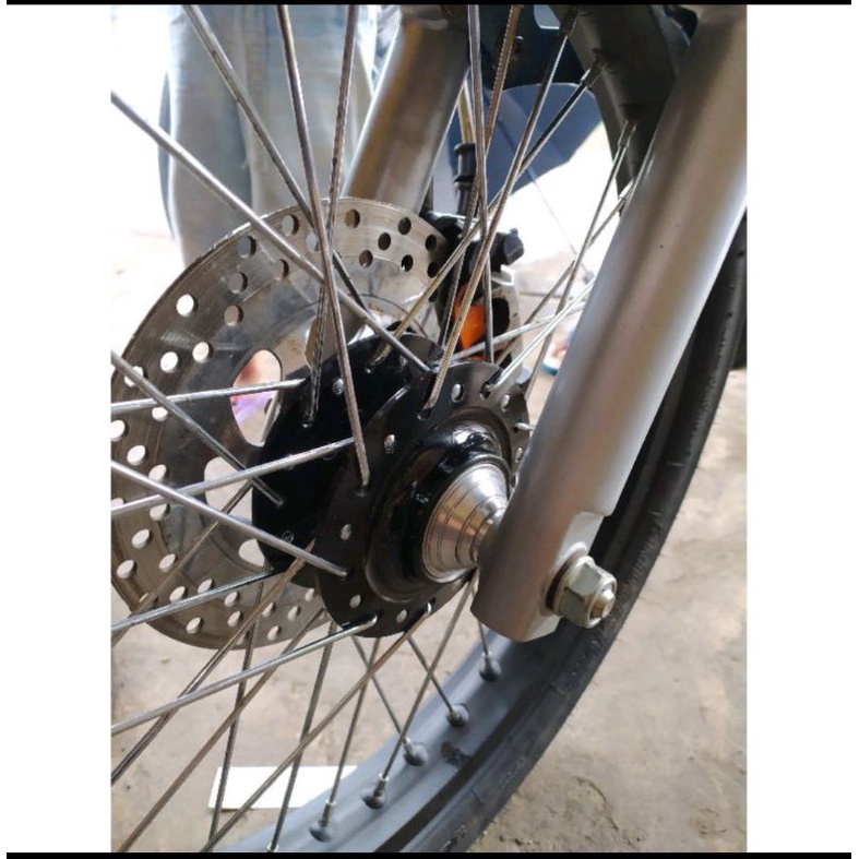 Fulset Bosh Bos Boshing Roda Tromol Variasi Chrome Buat Rx king - Depan Belakang Rxking-5