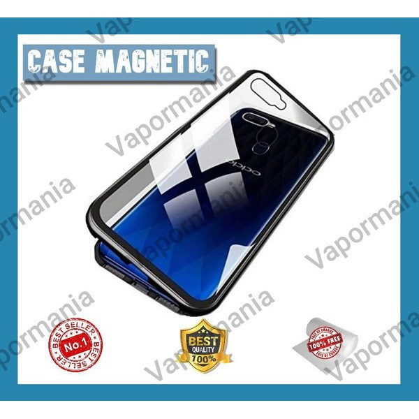 Miliki case magnetic glass samsung j8 2018 Limited