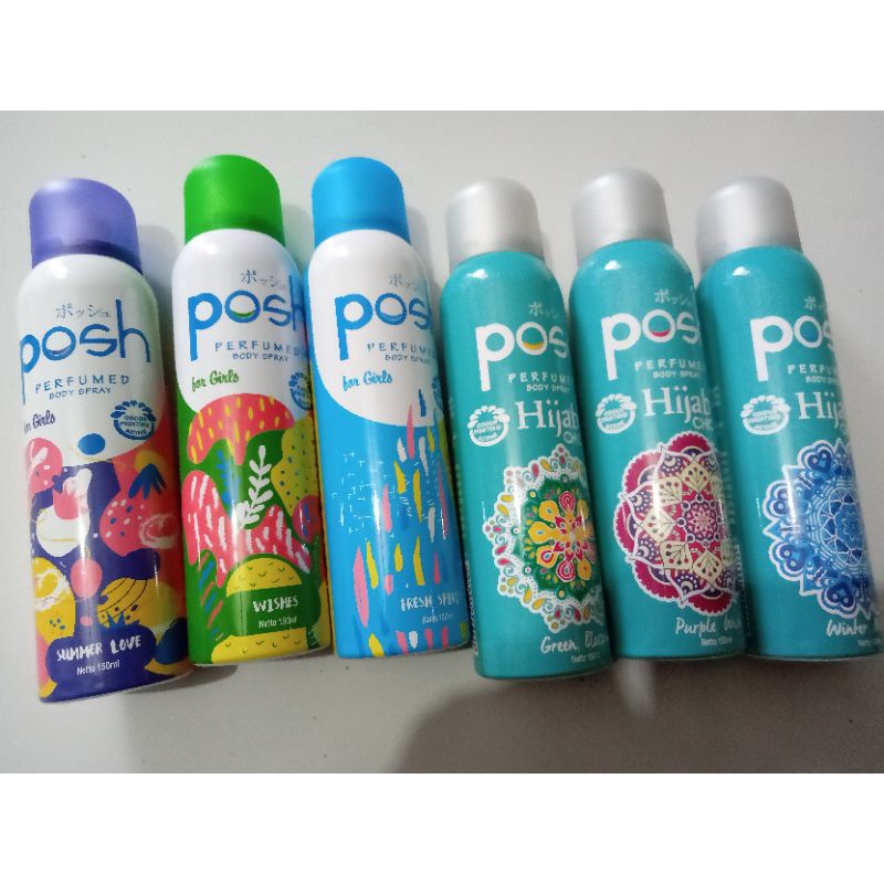 Posh GIRL dan HIJAB Body Spray 150ml