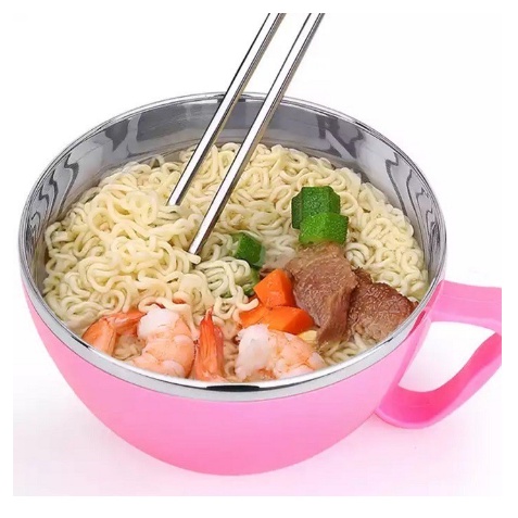 MANGKOK MIE SERBAGUNA KOREAN FRESH BOWL STAINLESS [SWEETSPACE]