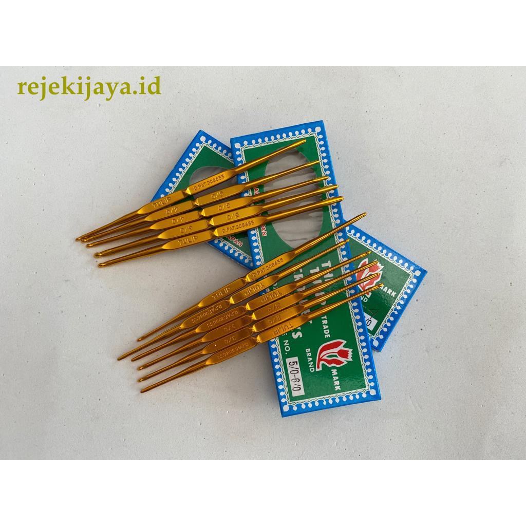 HAKPEN TULIP / JARUM RAJUT TULIP UKURAN 2-8