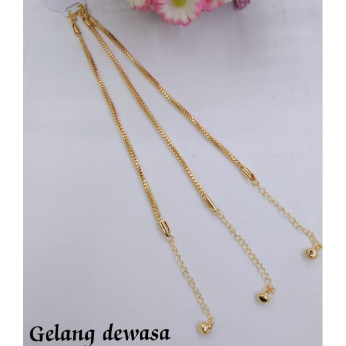 Dsdr061. Gelang tangan xuping wanita dewasa lapis emas