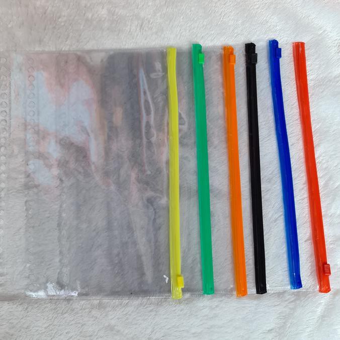 

ZIPPER ZIP LOCK BINDER MULTIHOLES POCKET - B5