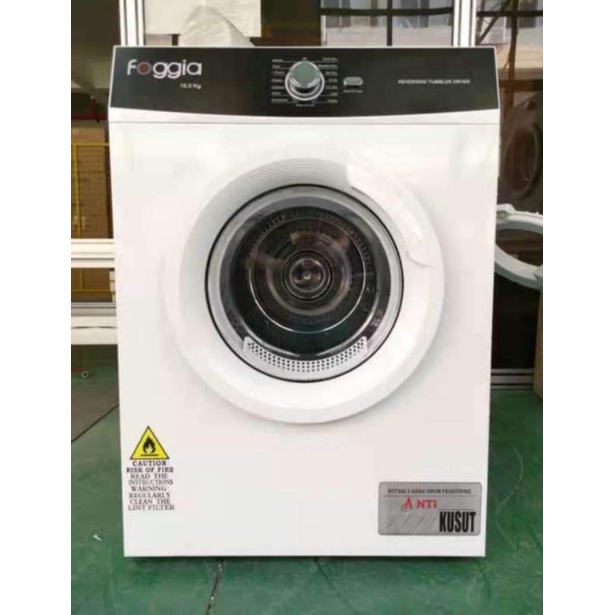 mesin pengering pakaian/dryer 10,5kg konversi gas