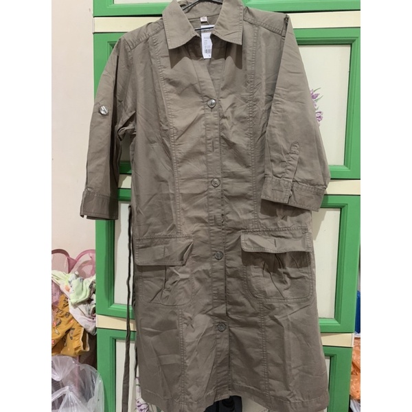 Preloved Kemeja Tunik Uniqlo