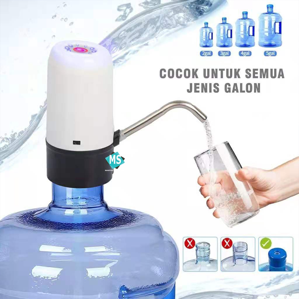 Water Pump/Pompa air galon water dispenser / pump air minum mini canggih recharger elegan