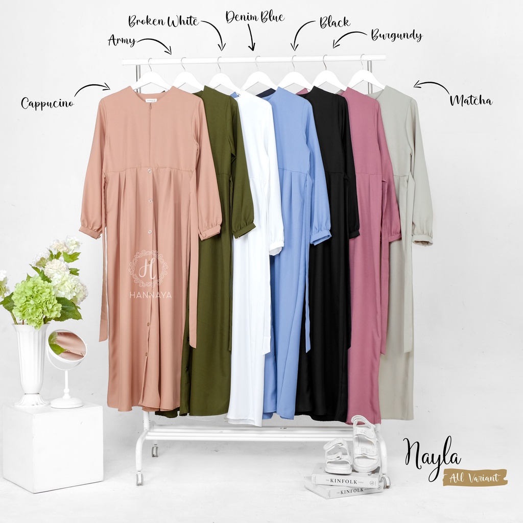 GAMIS TERBARU NAYLA BY HANNAYA