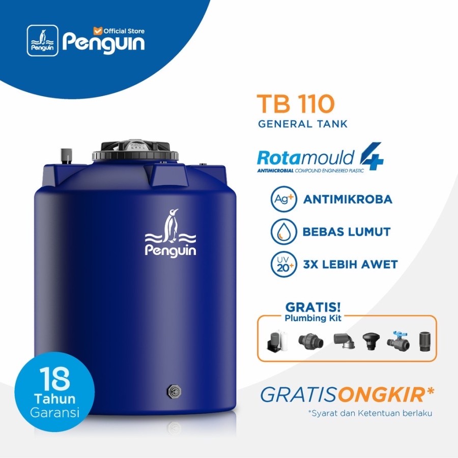 Penguin Tangki Air / Toren Air / Tando Air 1.050 LITER TB 110 TB110