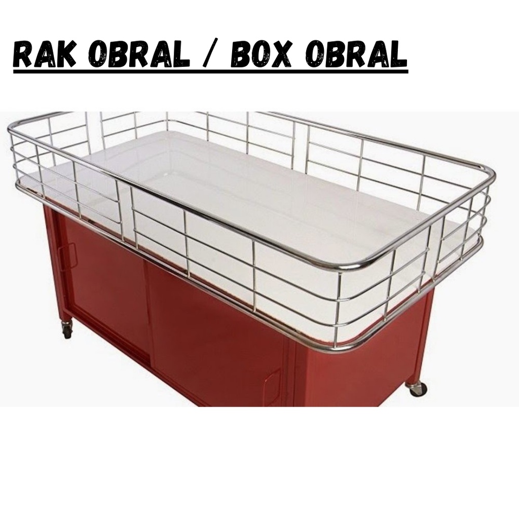 Rak Obral / Box Obral / Keranjang Obral / Wagon
