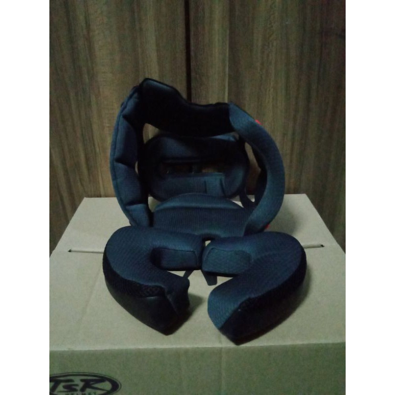 BUSA HELM TSR RAM 4/CHEEK PAD SIZE XL