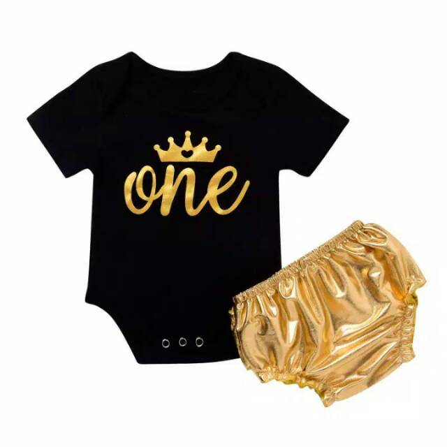 Baju Bayi / Baju Anak Cewek Jumpsuit Warna Hitam Gaun Tutu Baju Anak Perempuan Baju Anak Wanita