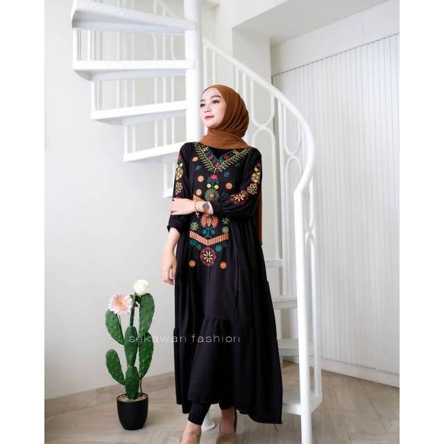 RAMADHANI DRESS / GAMIS BORDIR