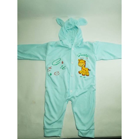 Baju Kodok Panjang Jumper Buka Kaki Sleepsuit Motif S12