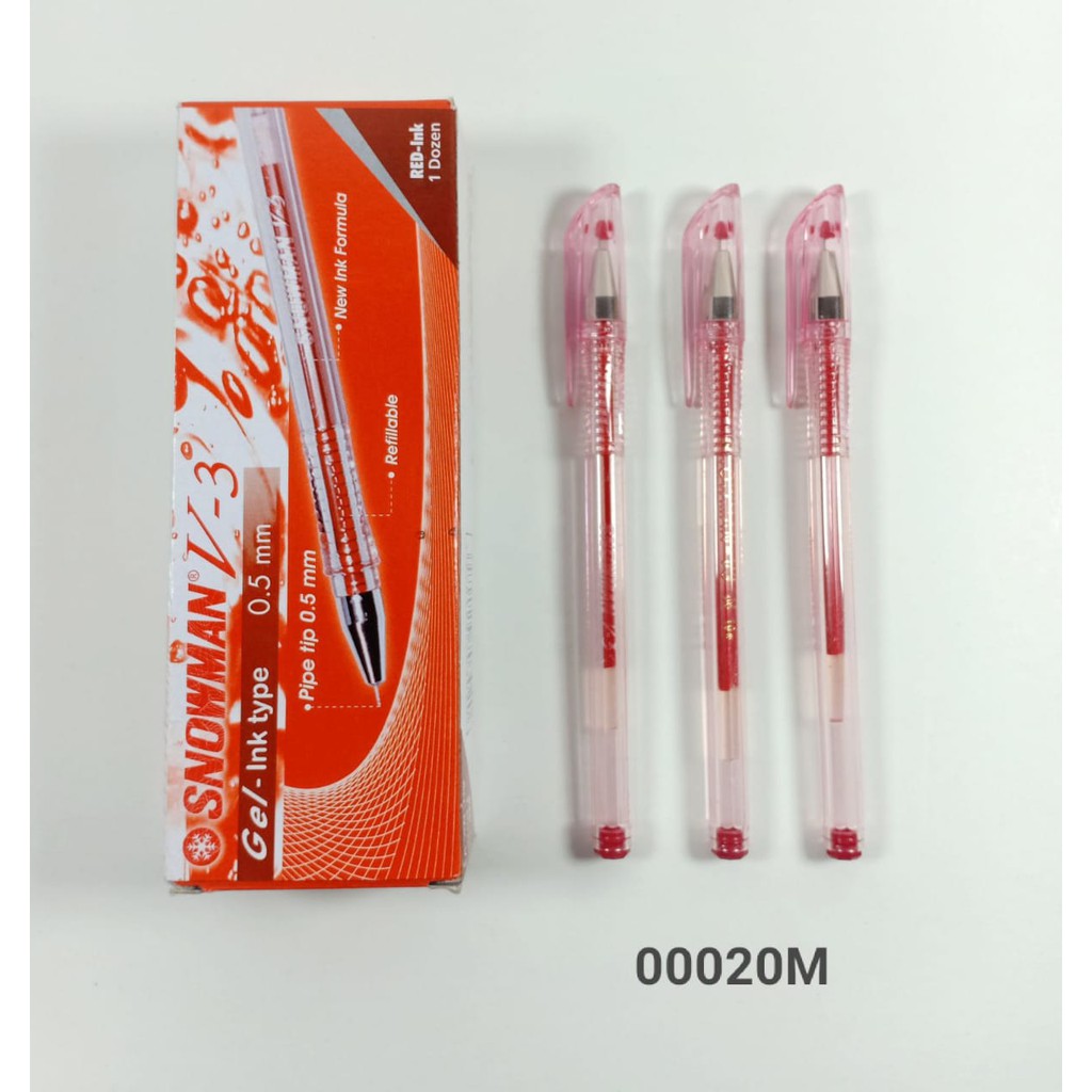 

Pulpen Snowman V-3 0,5mm - 00020M