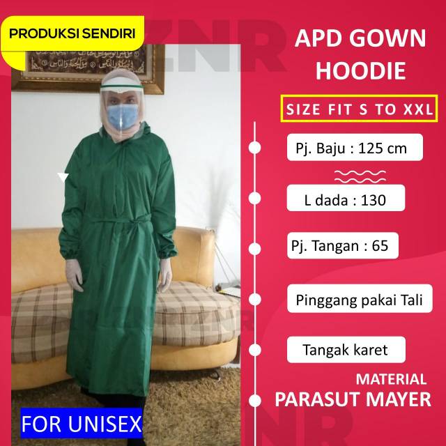 APD gwon Hoodie parasut Mayer premium import