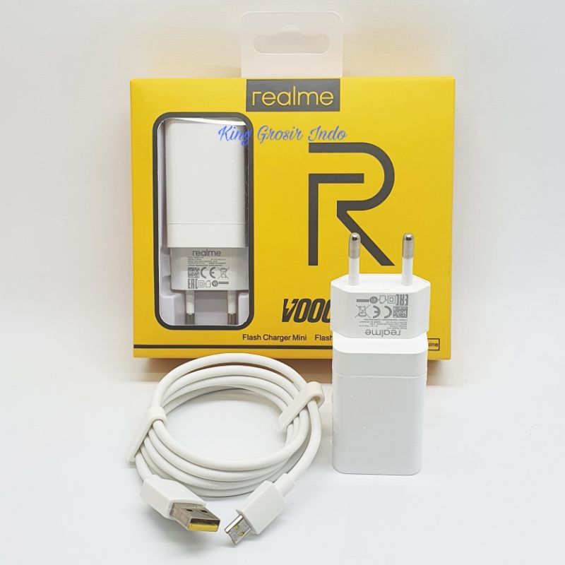 Charger Realme R 17 Micro USB ( Super VOOC Flast Charging ) Original