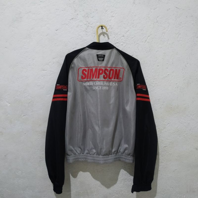 Simpson racing jacket bukan yellow corn