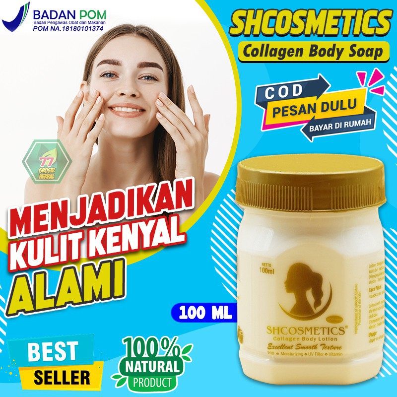 BIBIT COLLAGEN SH COSMETICS (collagen body lotion) BPOM ORIGINAL RESMI