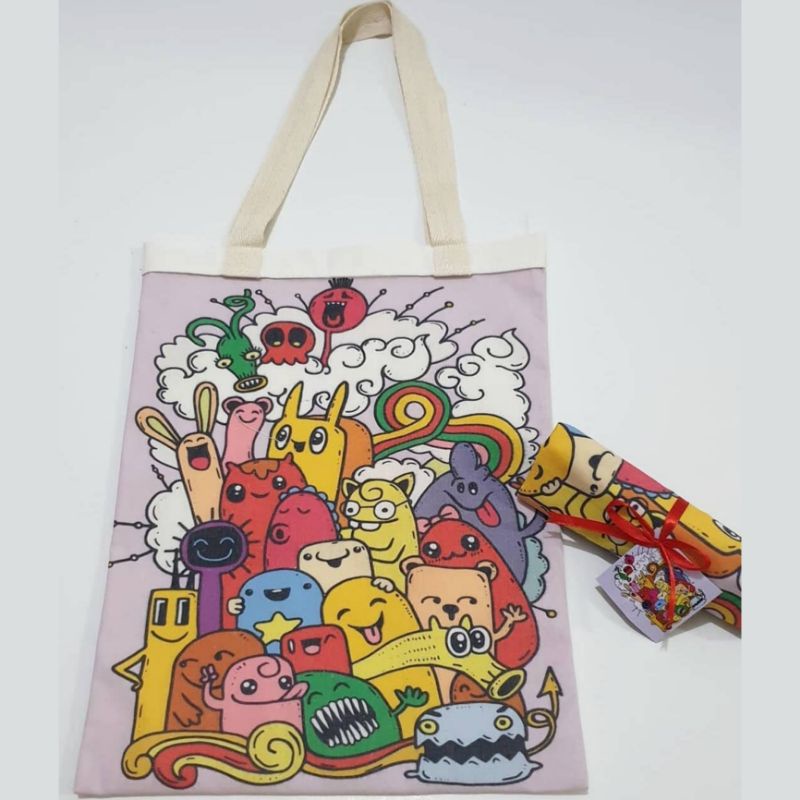 Totebag / Tas Belanja / Tas Kain / Tas Blacu Belacu / Hampers / Souvenir / Goodiebag / Dust bag - cu