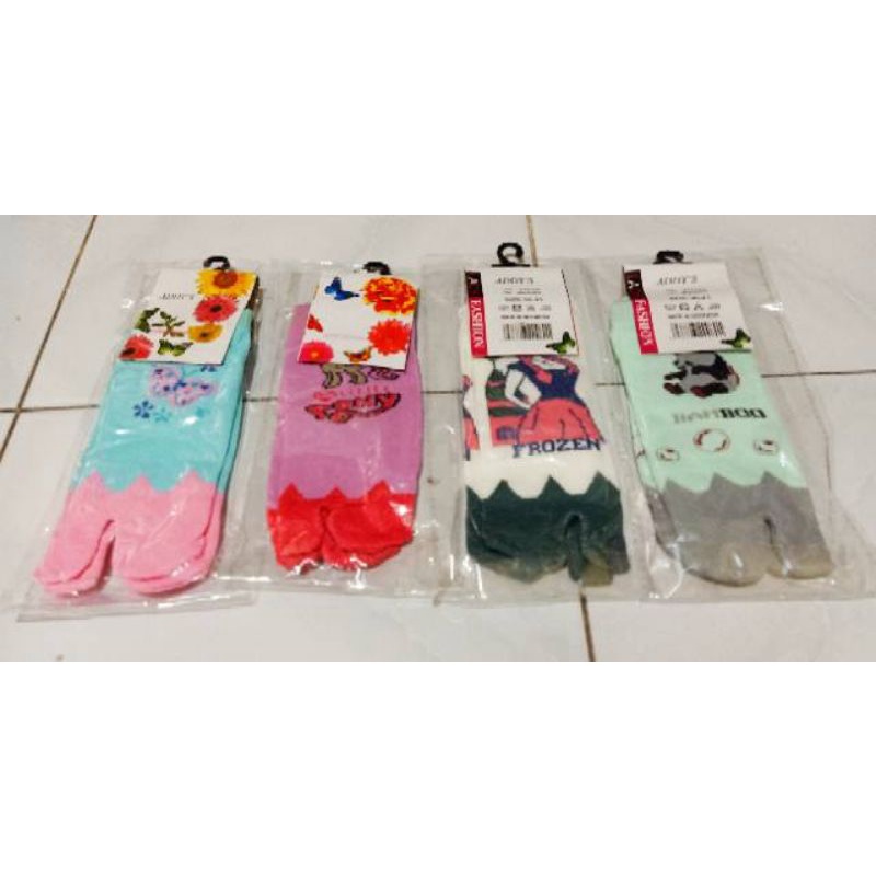 Kaos Kaki Anak 2 Jari Motif Karakter