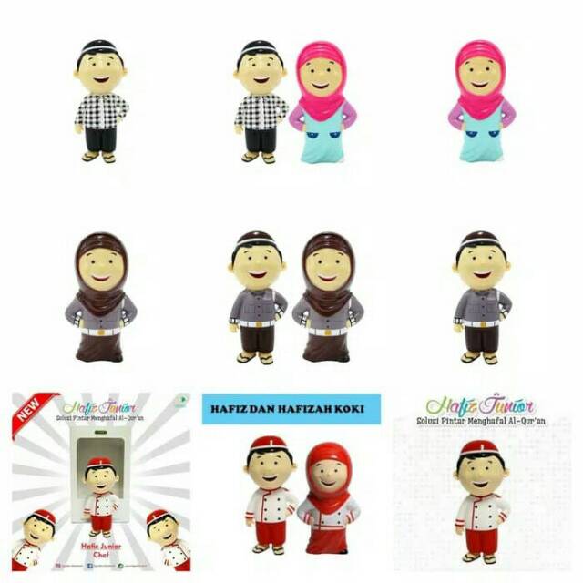 Hafiz hafizah doll junior al qolam berhadiah hafiz car