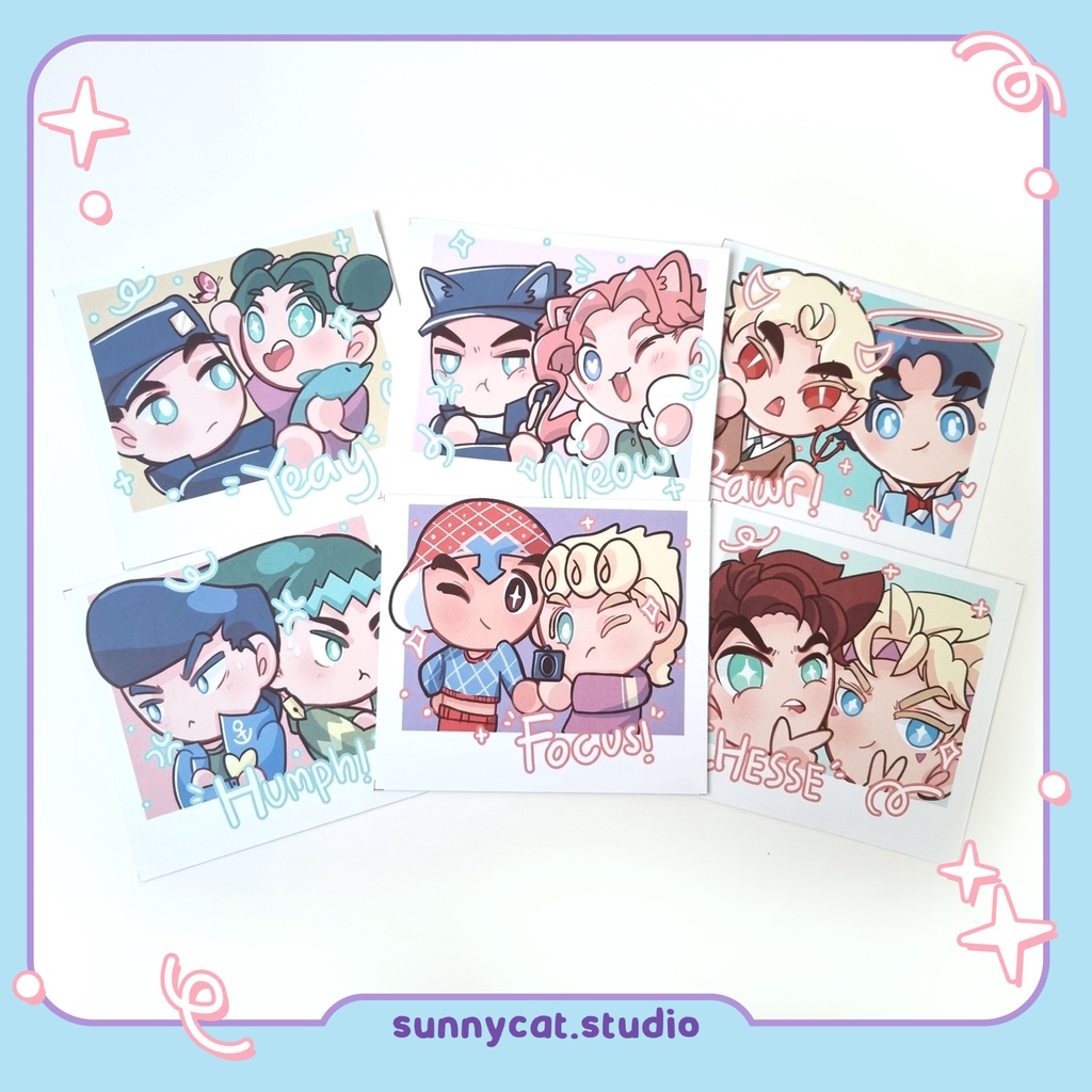 

ArtPrint JJBA Polaroid