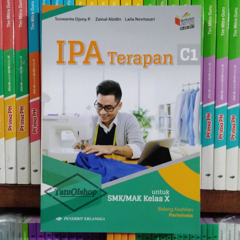 Buku Ipa Terapan SMK Kelas 10 X 1 KIKD Original