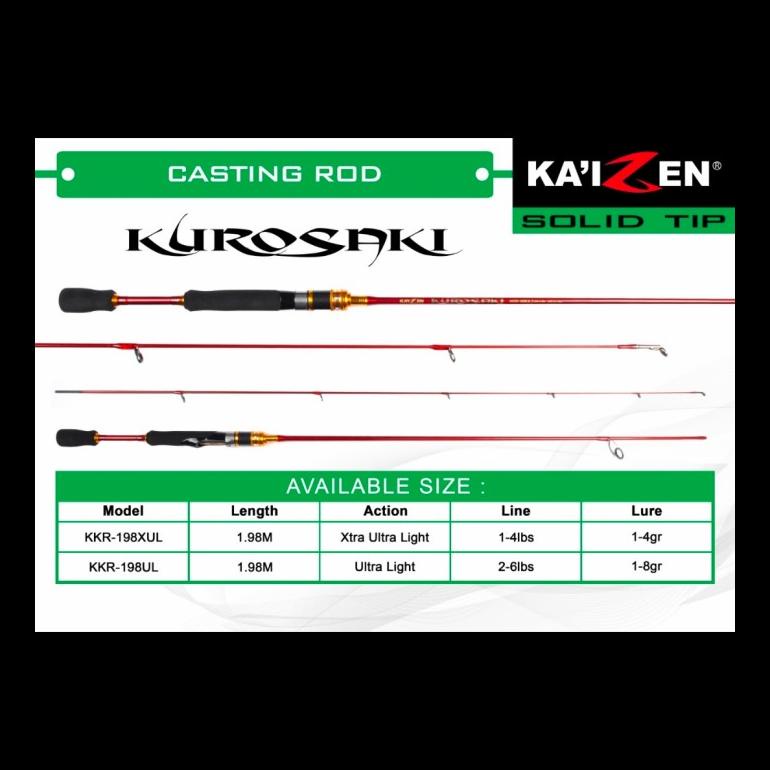 READY JORAN KAIZEN SAITAMA ATAU KUROSAKI ULTRALIGHT UL SOLID CARBON ALAT PANCING AL1