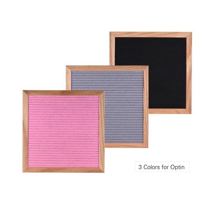 

letter board baby papan huruf DIY changeable lengkap cafe felt board